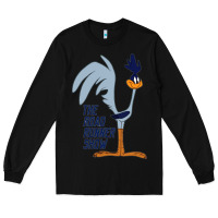 Black The Road Runner Show Long Sleeve Tee - linhVisuals