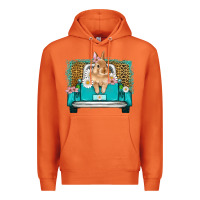 Carrot easter bunny truck Premium Hoodie - Artiststas