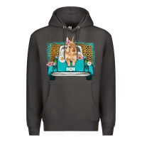 Smoke easter bunny truck Premium Hoodie - Artiststas