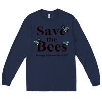 Navy save the bees   tyler the creator Long Sleeve Tee - linhVisuals