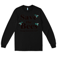 Black save the bees   tyler the creator Long Sleeve Tee - linhVisuals