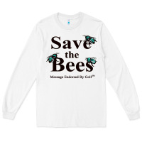 White save the bees   tyler the creator Long Sleeve Tee - linhVisuals