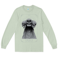 Matcha hunt showdown anniversary three of skulls black t shirt Long Sleeve Tee - linhVisuals