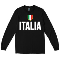 Italia Soccer Jersey Long Sleeve Tee | Teevron