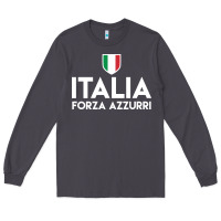 Italia Soccer Jersey Long Sleeve Tee | Teevron