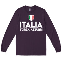 Plum italia soccer jersey Long Sleeve Tee - linhVisuals