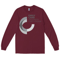 Burgundy emily carr university of art and design Long Sleeve Tee - linhVisuals