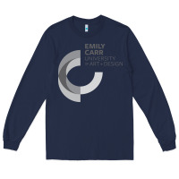 Navy emily carr university of art and design Long Sleeve Tee - linhVisuals