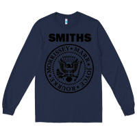 Navy the smiths Long Sleeve Tee - linhVisuals