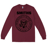 Burgundy the smiths Long Sleeve Tee - linhVisuals