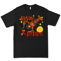 Black Crawfish bayou baddie Premium Tee - FaDigitalArtStudio