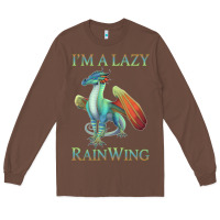 Chestnut Chill Rainwing Dragon Retro Fan Tee Wings of Fire Long Sleeve Tee - linhVisuals