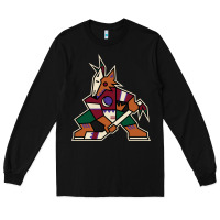 Black the  coyotes Long Sleeve Tee - linhVisuals