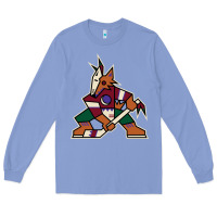 Colony Blue the  coyotes Long Sleeve Tee - linhVisuals