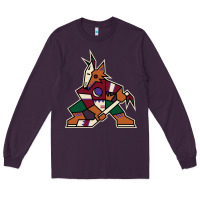 Plum the  coyotes Long Sleeve Tee - linhVisuals