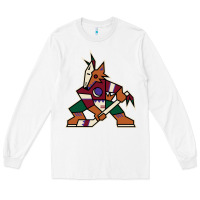White the  coyotes Long Sleeve Tee - linhVisuals