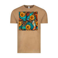 Vintage Camel western cowboy boot seamless pattern Vintage Tee - BundleAndBundleShop