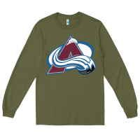 Army Green the  avalanche Long Sleeve Tee - linhVisuals