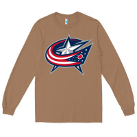 Toasted Coconut the  blue jackets Long Sleeve Tee - linhVisuals