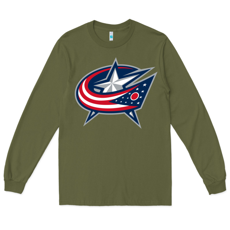 The  Blue Jackets Long Sleeve Tee by linhVisuals | Teevron