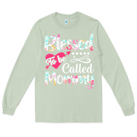 Matcha blessed to be called mommy t  shirt blessed to be called mommy lovely Long Sleeve Tee - linhVisuals