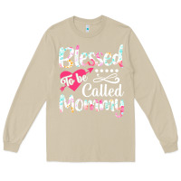 Mushroom blessed to be called mommy t  shirt blessed to be called mommy lovely Long Sleeve Tee - linhVisuals