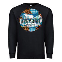 Black It's Freezin' Season Premium Sweatshirt - RanaPortraitStore