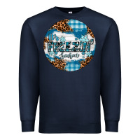 Navy It's Freezin' Season Premium Sweatshirt - RanaPortraitStore
