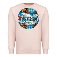 Pale Pink It's Freezin' Season Premium Sweatshirt - RanaPortraitStore