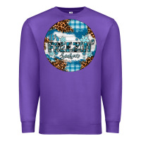Purple It's Freezin' Season Premium Sweatshirt - RanaPortraitStore