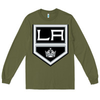 Army Green the LA kings Long Sleeve Tee - linhVisuals