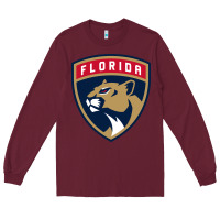 Burgundy the  panthers Long Sleeve Tee - linhVisuals