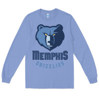 Colony Blue memphis Long Sleeve Tee - linhVisuals
