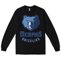 Black memphis Long Sleeve Tee - linhVisuals