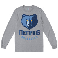Heather Grey memphis Long Sleeve Tee - linhVisuals