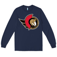 Navy the senators Long Sleeve Tee - linhVisuals