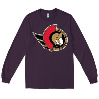 Plum the senators Long Sleeve Tee - linhVisuals