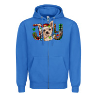 True Royal Christmas chihuahua joy Zipper Hoodie - RanaPortraitStore