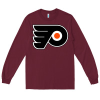 Burgundy the philadelphia Long Sleeve Tee - linhVisuals