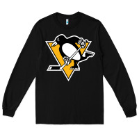 Black the  penguins Long Sleeve Tee - linhVisuals