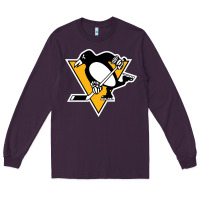 Plum the  penguins Long Sleeve Tee - linhVisuals