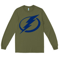Army Green the lightning Long Sleeve Tee - linhVisuals