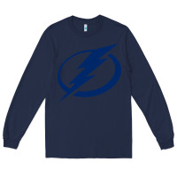 Navy the lightning Long Sleeve Tee - linhVisuals