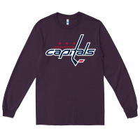 Plum the  capitals Long Sleeve Tee - linhVisuals