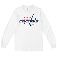 White the  capitals Long Sleeve Tee - linhVisuals