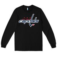 Black the  capitals Long Sleeve Tee - linhVisuals