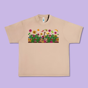 Mexican Sombrero Guitar Rose Cactus Libbey  Cup Urban Heavy Tee Designed By Bundleandbundleshop