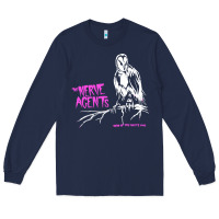 Navy the nerve agents Long Sleeve Tee - linhVisuals