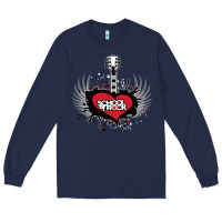 Navy the school of rock new vector Long Sleeve Tee - linhVisuals