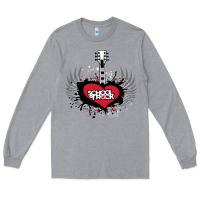 Heather Grey the school of rock new vector Long Sleeve Tee - linhVisuals